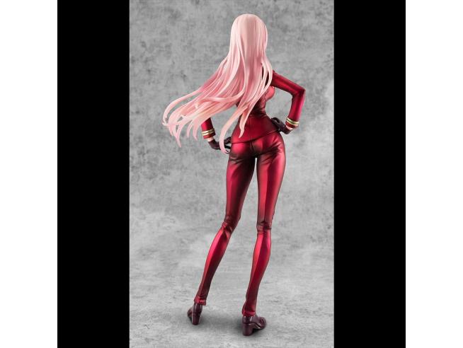 One Piece P.O.P. "Limited Edition" Pvc Black Cage Hina Statue 23 Cm