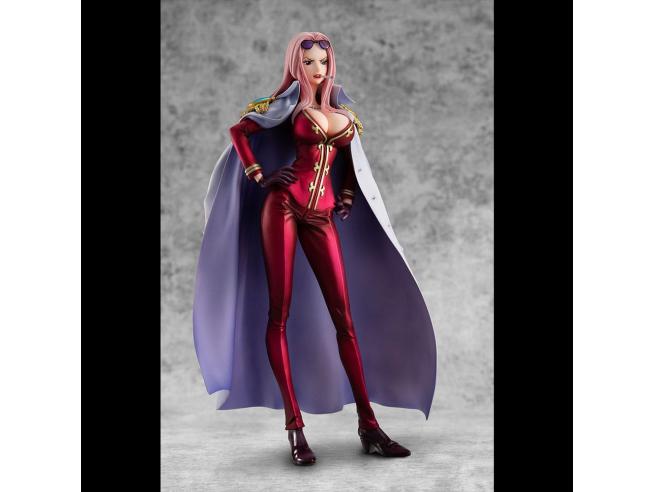 One Piece P.O.P. "Limited Edition" Pvc Black Cage Hina Statue 23 Cm