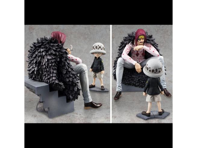 One Piece P.O.P. "Limited Edition" PVC Statue Corazon and Law 17 Cm
