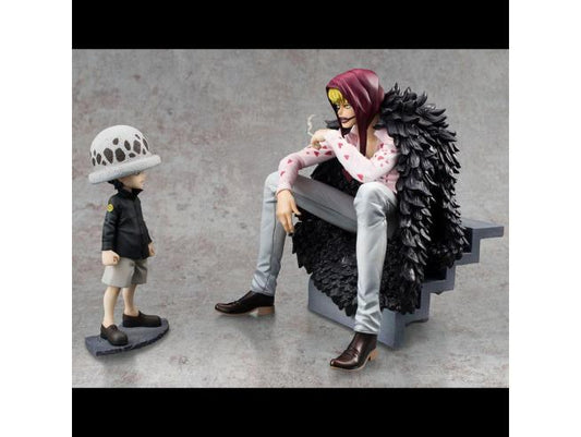 One Piece P.O.P. "Limited Edition" PVC Statue Corazon and Law 17 Cm