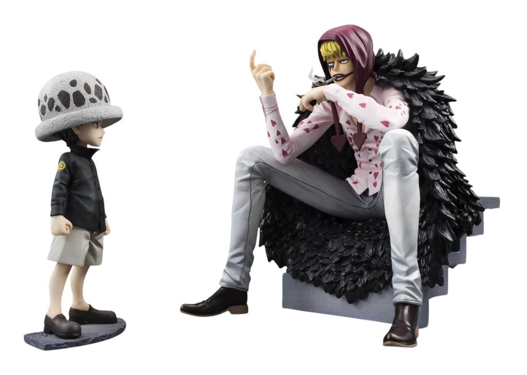 One Piece P.O.P. "Limited Edition" PVC Statue Corazon and Law 17 Cm
