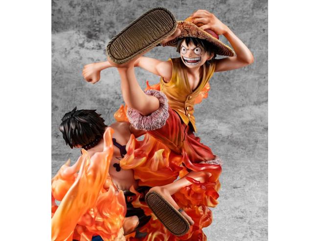 One Piece P.O.P "Maximum" PVC Statue Luffy & Ace Brother's Bond 25 Cm
