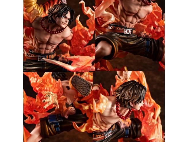 One Piece P.O.P "Maximum" PVC Statue Luffy & Ace Brother's Bond 25 Cm