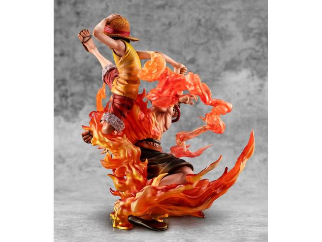 One Piece P.O.P "Maximum" PVC Statue Luffy & Ace Brother's Bond 25 Cm