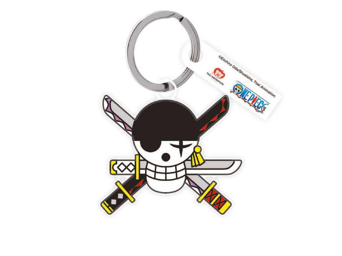 One Piece Key Ring Logo Zoro