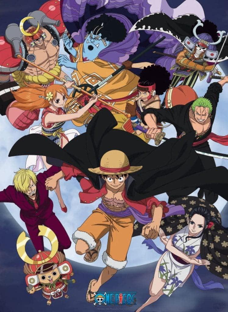 Wano Raid Poster One Piece 52 x 38 cm
