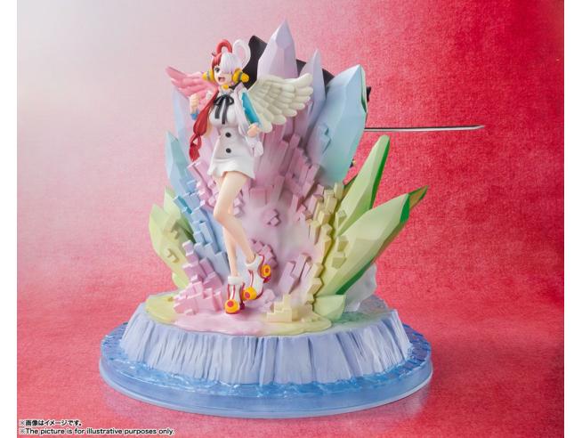 One Piece: Red Figuartszero Statue Shanks & Uta (Extra Battle) 24 Cm Bandai