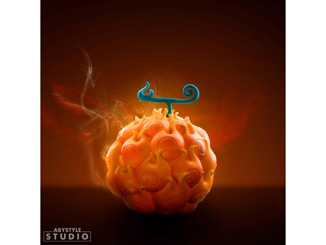 One Piece Replica in Resin Fruit Flame-Flame 13 Cm