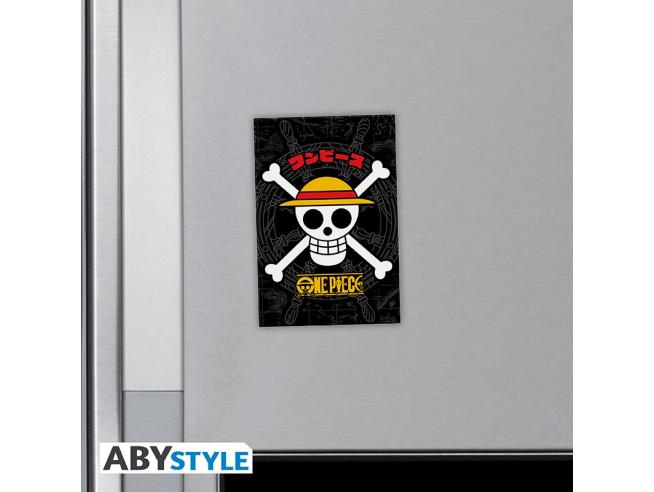 ONE PIECE - Standard Magnet - Strawhat Skull