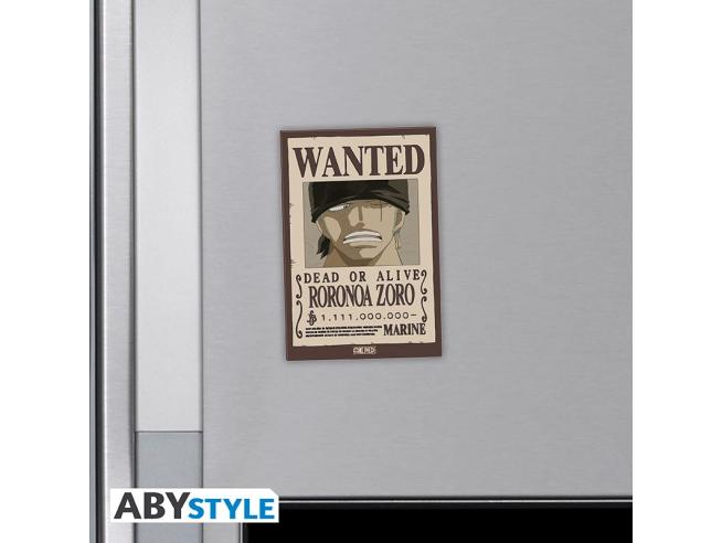 ONE PIECE - Standard Magnet - Wanted Zoro