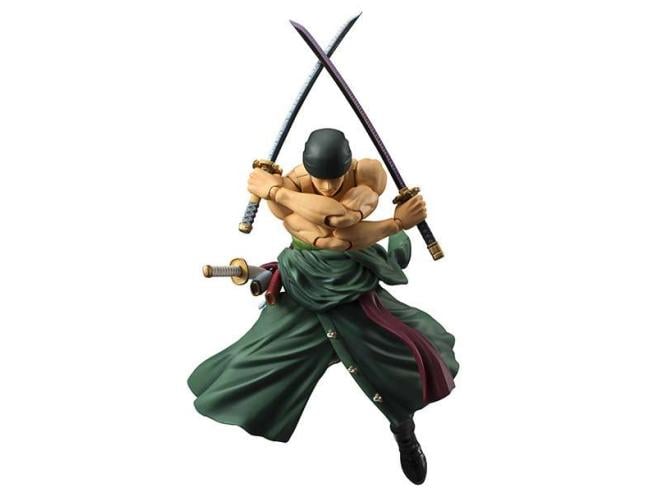 One Piece Variable Action Heroes Action Figure Pvc Roronoa Zoro 18 Cm