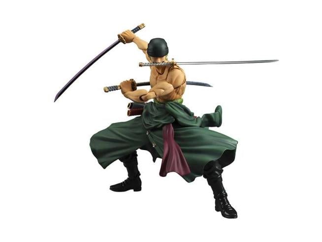 One Piece Variable Action Heroes Action Figure Pvc Roronoa Zoro 18 Cm
