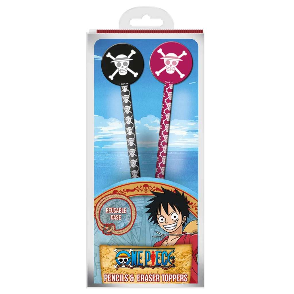 ONE PIECE WANO PENCILS & TOPPERS