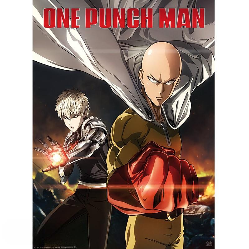 One Punch Man Poster Saitama & Genos 52 x 38 cms