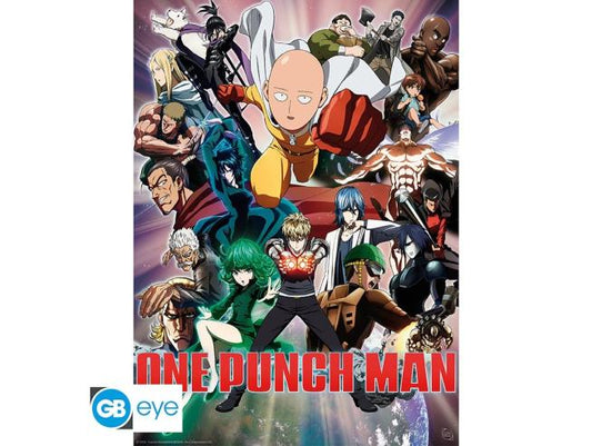 ONE PUNCH MAN - Set 2 Posters Chibi 52x38 - Saitama & Genos