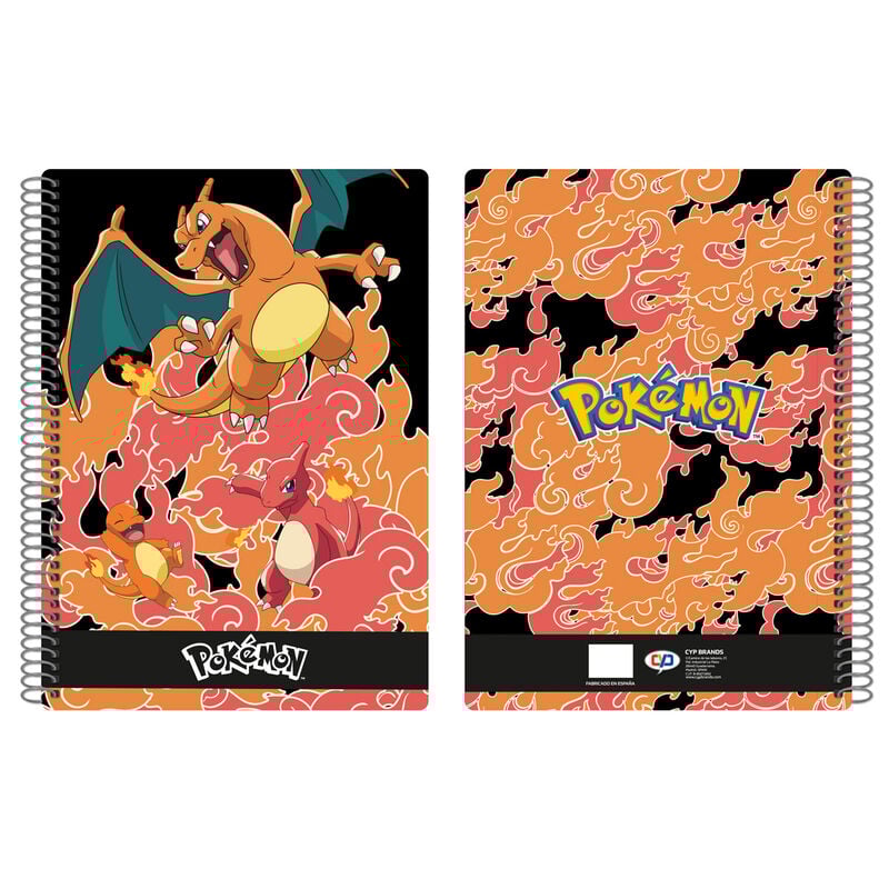 Pokemon Charmander Evoluzione A4 Agenda Cyp Brands