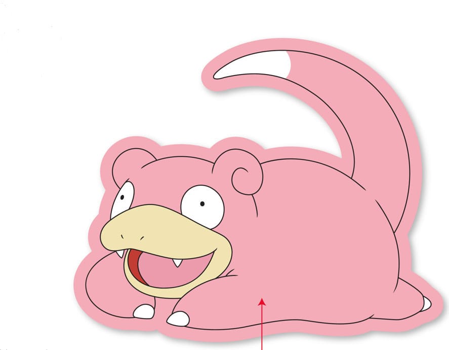Pokemon Cuscino Slowpoke 35 Cm Herding