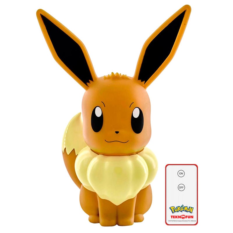 Pokemon Eevee 3d Lampada Led Teknofun