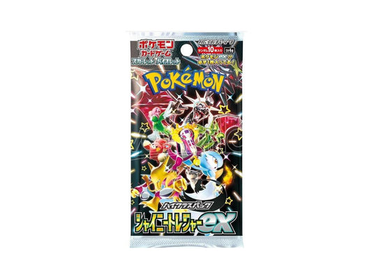Pokémon TCG Shiny Treasure Ex Booster Box of 10 Boosters (JAP) - Japanese