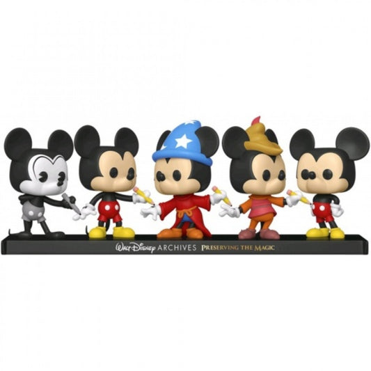 POP pack 5 figures Disney Archives Mickey Exclusive
