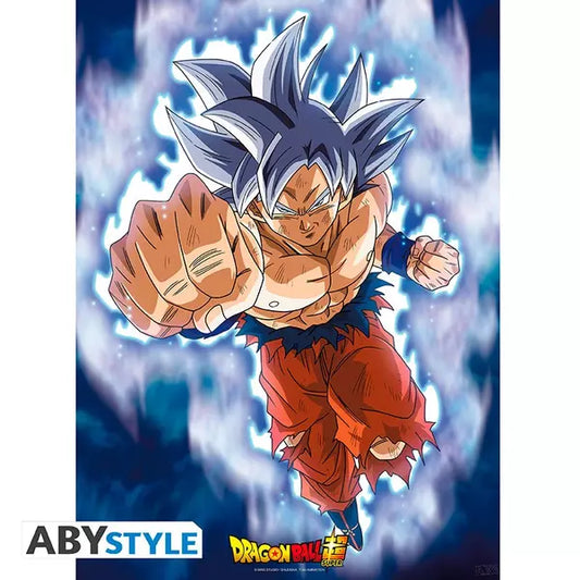 Poster Goku Ultra Instinct Dragon Ball Super Set 52 x 38 cms