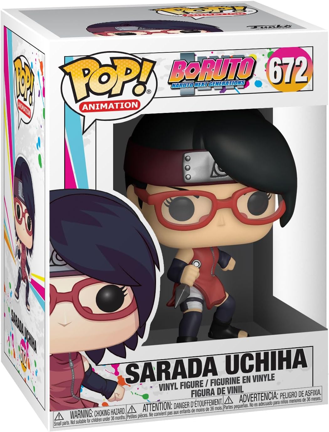 Sarada Uchija Funko Boruto Naruto Next Generations POP! Animation 672