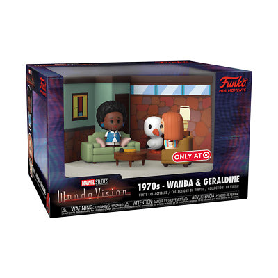 Wandavision Pop! Mini Moment Vinile Figura Set Lr 70's 9 Cm Funko
