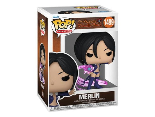 Seven Deadly Sins Pop! Animation Vinile Figura Merlin 9 Cm Funko