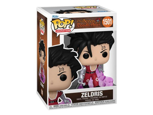 Seven Deadly Sins Pop! Animation Vinile Figura Zeldris 9 Cm Funko