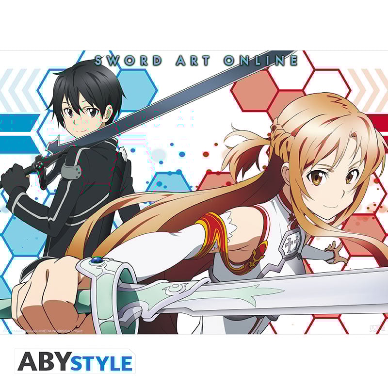 Sword Art Online - Poster Asuna & Kirito 2 (52x38)