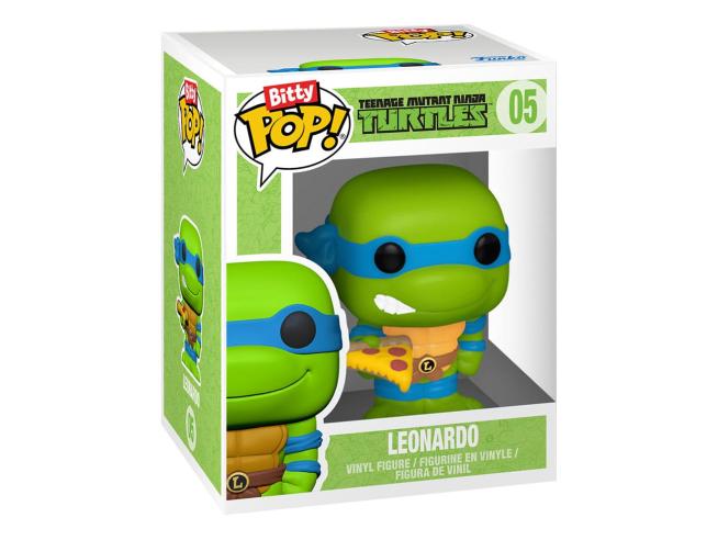 Bitty POP figure Ride Teenage Mutant Ninja Turtles Leonardo and Turtle Van