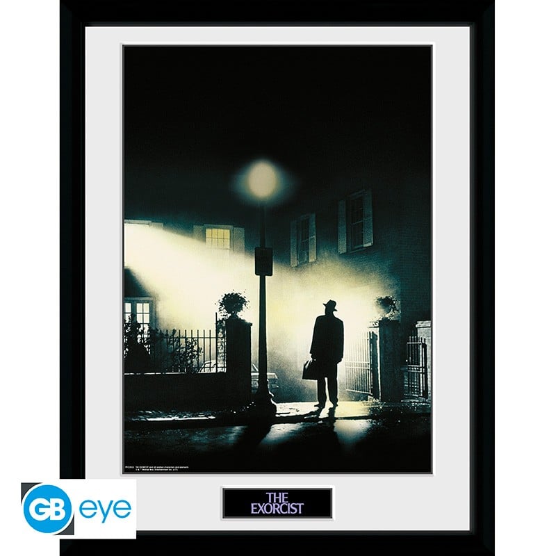 The Exorcist Stampa Incorniciata "Movie Poster" (30x40 Cm) GB Eye