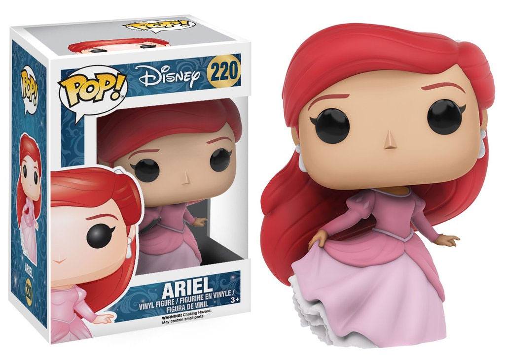 The Little Mermaid Pop! Disney Vinile Figura Ariel (gown) 9 Cm 220