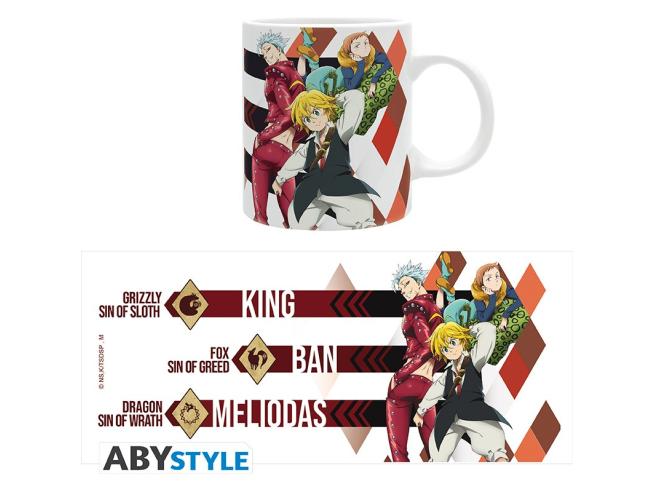 The Seven Deadly Sins - Mug - 320 Ml - Meliodas,ban,king