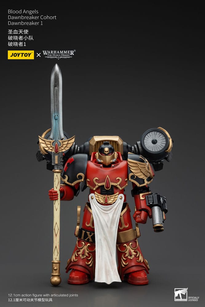 Warhammer The Horus Heresy Action Figure 1/18 Blood Angels Dawnbreaker Cohort Dawnbreaker 1 13 Cm Joy Toy (cn)