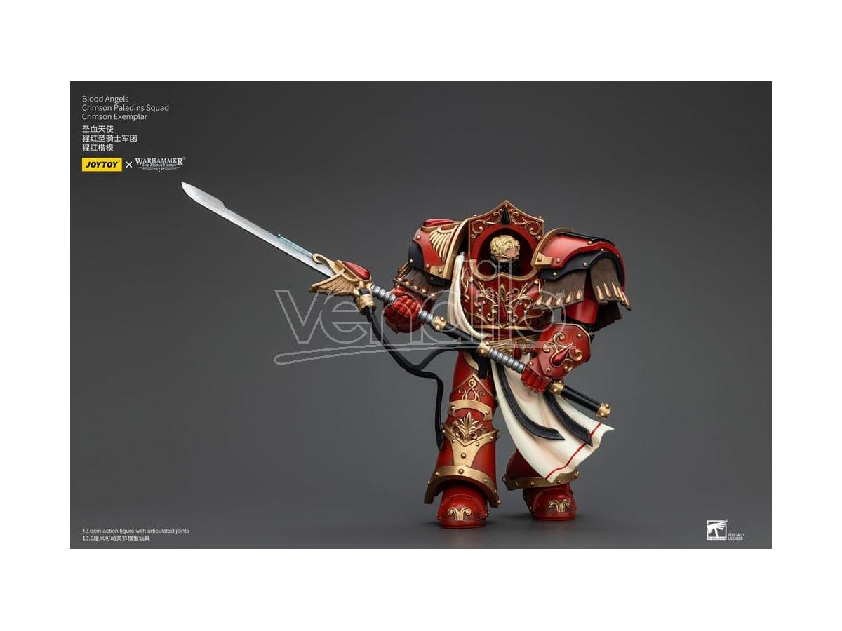 Warhammer The Horus Heresy Action Figure 1/18 Blood Angels Crimson Paladins Squad Crimson Exemplar 14 Cm Joy Toy (cn)