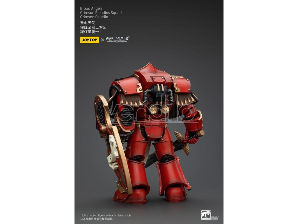 Warhammer The Horus Heresy Action Figure 1/18 Blood Angels Crimson Paladins Squad Crimson Paladin 1 14 Cm Joy Toy (cn)