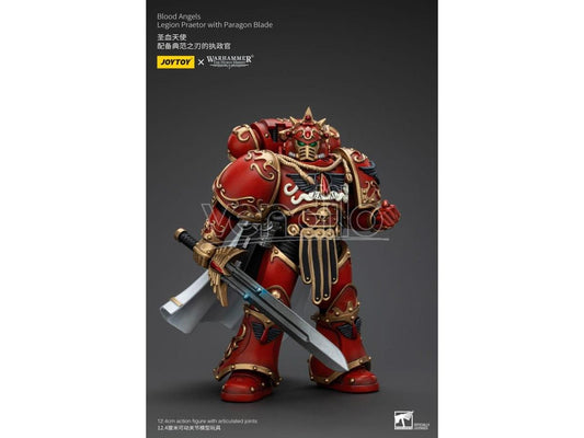 Warhammer The Horus Heresy Action Figure 1/18 Blood Angels Legion Praetor with Paragon Blade 13 cm Joy Toy (cn)