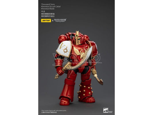 Warhammer The Horus Heresy Action Figure 1/18 Thousand Sons Khenetai Occult Cabal Khenetai Blade 12 Cm Joy Toy (cn)