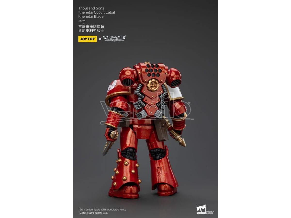 Warhammer The Horus Heresy Action Figure 1/18 Thousand Sons Khenetai Occult Cabal Khenetai Blade 12 Cm Joy Toy (cn)