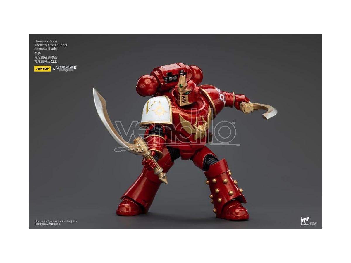 Warhammer The Horus Heresy Action Figure 1/18 Thousand Sons Khenetai Occult Cabal Khenetai Blade 12 Cm Joy Toy (cn)