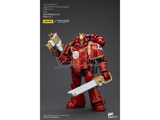 Warhammer The Horus Heresy Action Figure 1/18 Thousand Sons Legion Mk Iv Tactical Squad Legionary 1 12 Cm Joy Toy (cn)