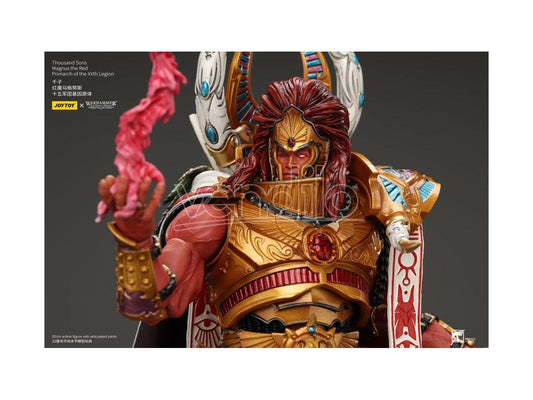 Warhammer The Horus Heresy Action Figure 1/18 Thousand Sons Magnus The Red Primarch Of The Xvth Legion 12 Cm Joy Toy (cn)