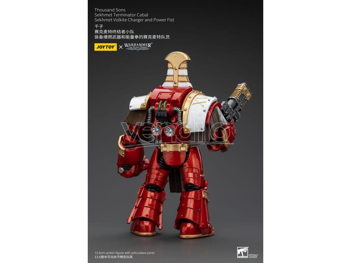 Warhammer The Horus Heresy Action Figure 1/18 Thousand Sons Sekhmet Terminator Cabal Sekhmet Volkite Charger E Power Fist 14