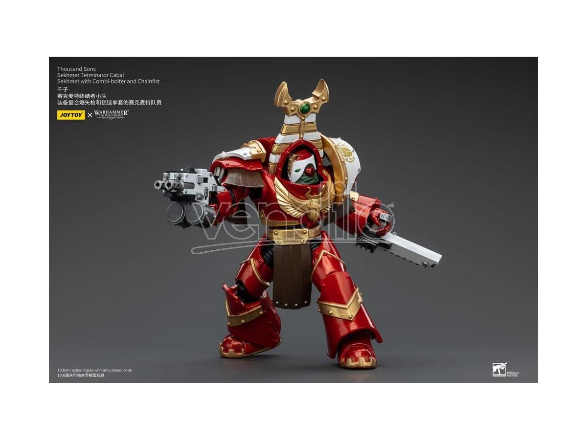 Warhammer The Horus Heresy Action Figure 1/18 Thousand Sons Sekhmet Terminator Cabal Sekhmet with Combi-bolter and Chainfist 14