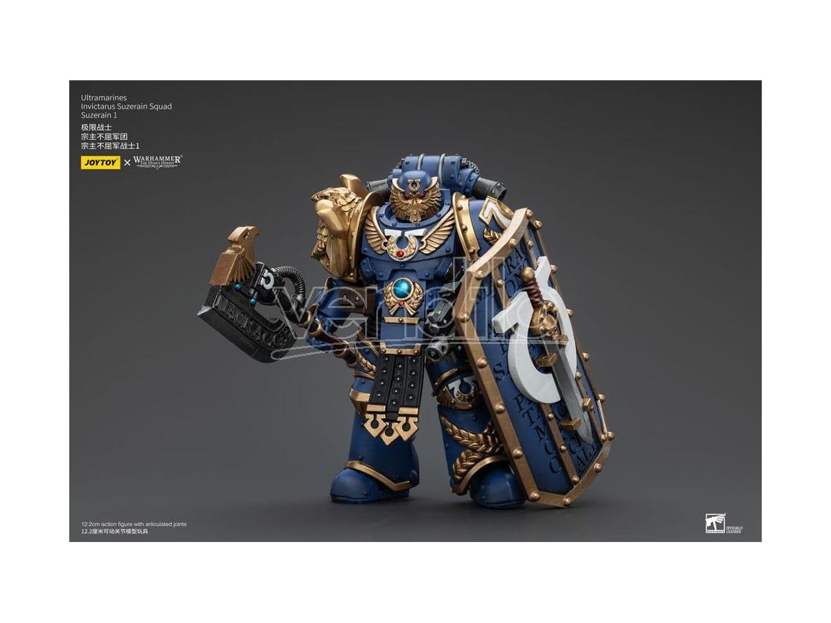 Warhammer The Horus Heresy Action Figure 1/18 Ultramarines Invictarus Suzerain Squad Suzerain 1 12 Cm Joy Toy (cn)