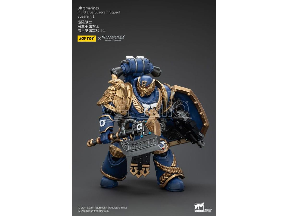 Warhammer The Horus Heresy Action Figure 1/18 Ultramarines Invictarus Suzerain Squad Suzerain 1 12 Cm Joy Toy (cn)