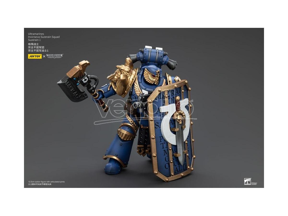 Warhammer The Horus Heresy Action Figure 1/18 Ultramarines Invictarus Suzerain Squad Suzerain 1 12 Cm Joy Toy (cn)