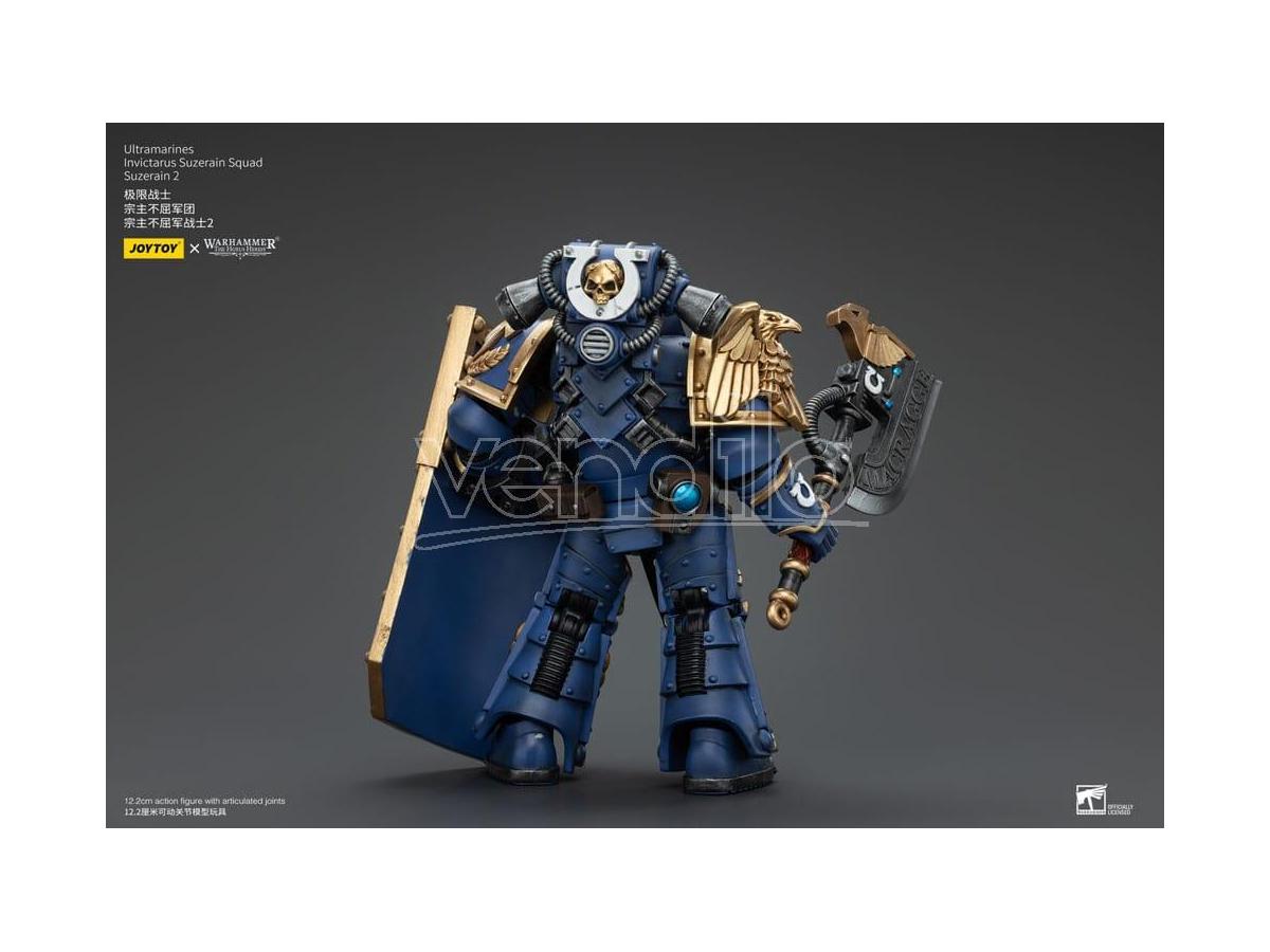 Warhammer The Horus Heresy Action Figure 1/18 Ultramarines Invictarus Suzerain Squad Suzerain 2 12 Cm Joy Toy (cn)