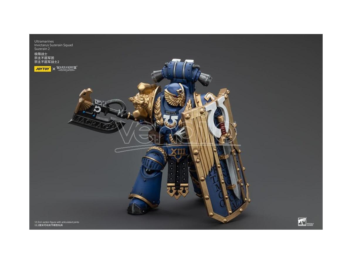 Warhammer The Horus Heresy Action Figure 1/18 Ultramarines Invictarus Suzerain Squad Suzerain 2 12 Cm Joy Toy (cn)